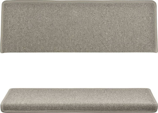 vidaXL Treppenstufenmatten Light Grey 65cm 134570 15Stück