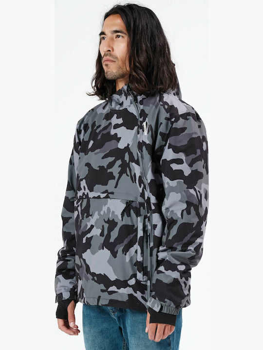 Winter Jacke Wasserdicht und Winddicht Camo