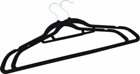 vidaXL Clothes Hanger Black 289922 100pcs