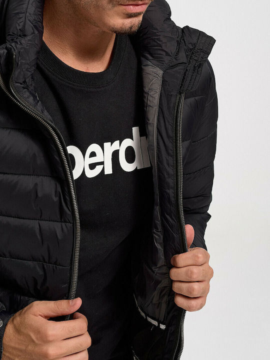 Classic Fuji Winter Jacket Puffer Black