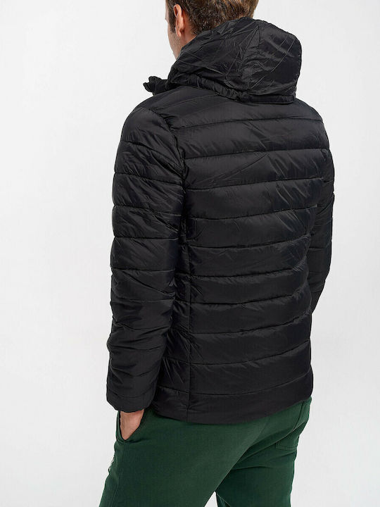 Classic Fuji Winter Jacket Puffer Black