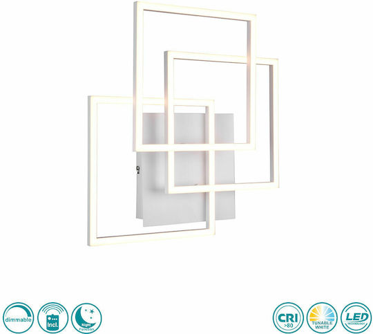 Trio Lighting Mobile Таванно осветление 39бр Бяла с Вграден LED и Дистанционно Управление