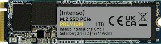 Intenso Premium SSD 1TB Type M.2 with PCI Express 3.0 Connection 3835460