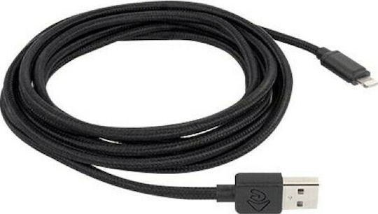 OWC Regular USB to Lightning Cable Μαύρο 3m (NWTCBLUSBL3MB)