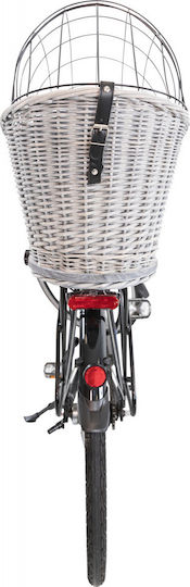 Trixie Waterproof Dog/Cat Carrying Gray Basket for 8kg Pets L35xW55xH49cm