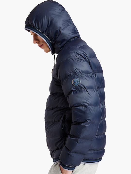 Winter Jacket Puffer Navy Blue