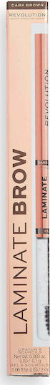 Revolution Beauty Ламиниращ Молив За Вежди Тъмно Кафяв