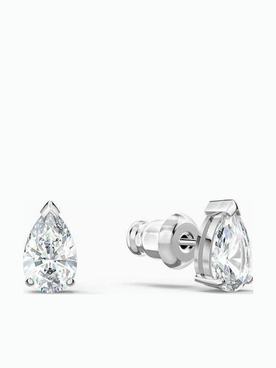 Swarovski Attract Pear Ohrringe Stecknadelverschluss aus Stahl mit Steinen
