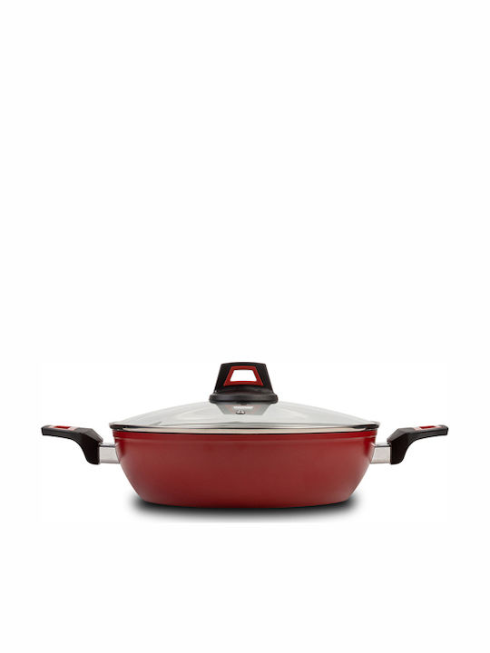 Nava Taurus Ρηχή Κατσαρόλα από Αλουμίνιο 3.75lt / 28cm