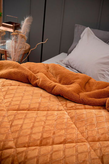 Palamaiki Duvet Cover Single 160x240cm Nadine Gold 280 GSMGsm