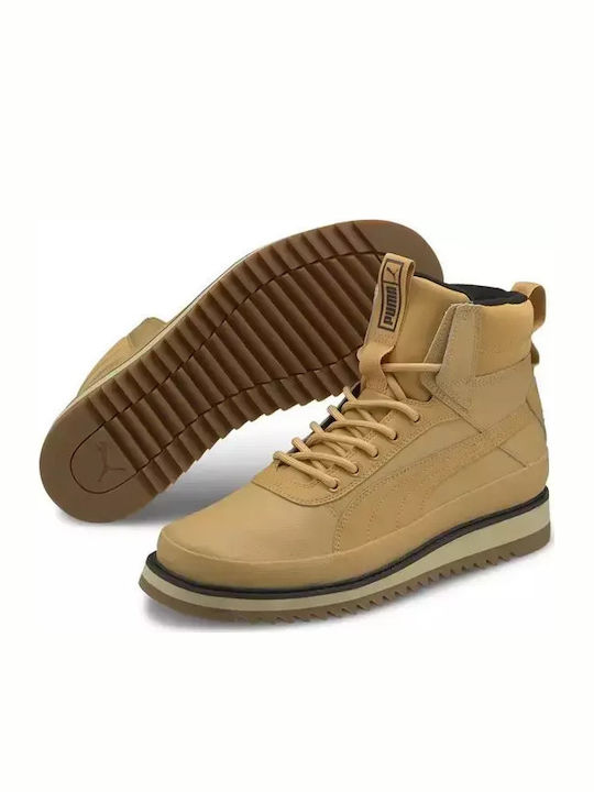 Desierto V2 WTR Rubber Leather Beige Men's Boots