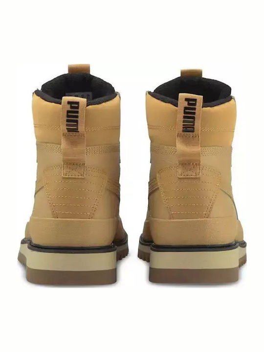 Desierto V2 WTR Rubber Leather Beige Men's Boots