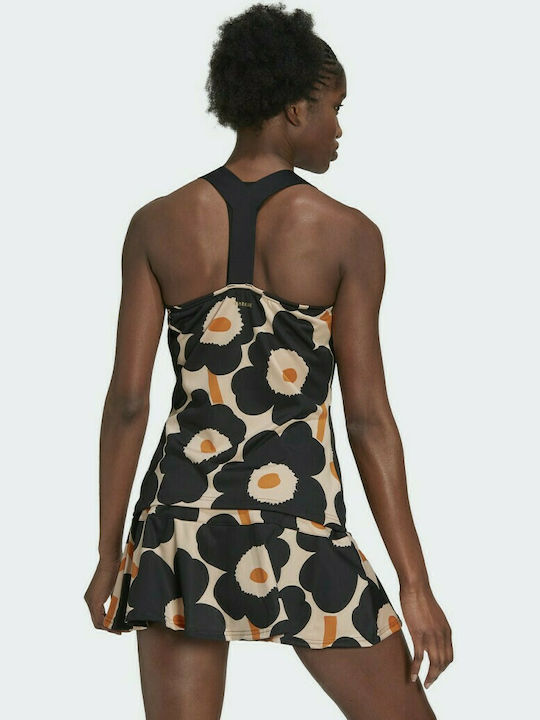 adidas Marimekko Tennis Y Tank Φόρεμα Μαύρο