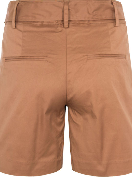 Cherri Women's High-waisted Shorts Brown
