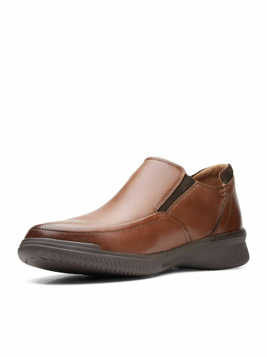Donaway Step Мъжки ежедневни обувки Dark Tan