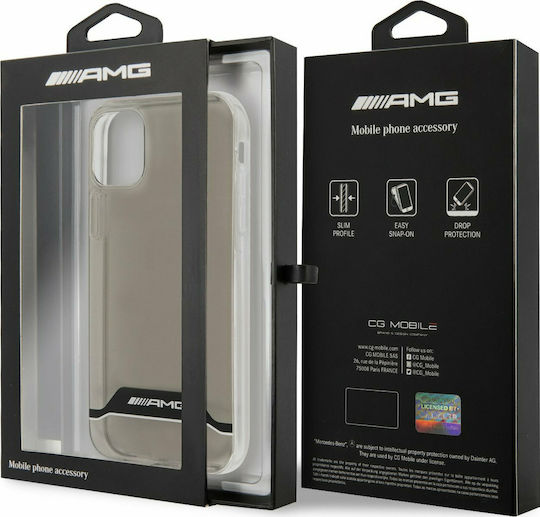 AMG Horizontal Stripes Back Cover Σιλικόνης Γκρι (iPhone 11)