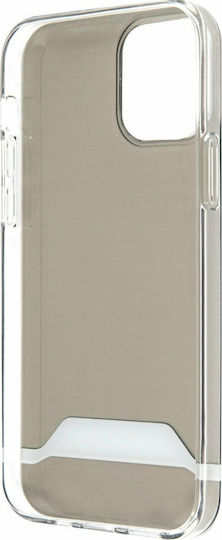 AMG Horizontal Stripes Back Cover Silicon Gri (iPhone 12 / 12 Pro)