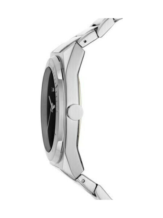 Esprit Strike 3hd Men's Watch 42mm Chronograph Battery with Silver Metal Bracelet