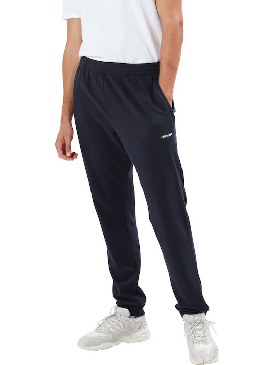 Sweatpants with Elastic Navy Blue