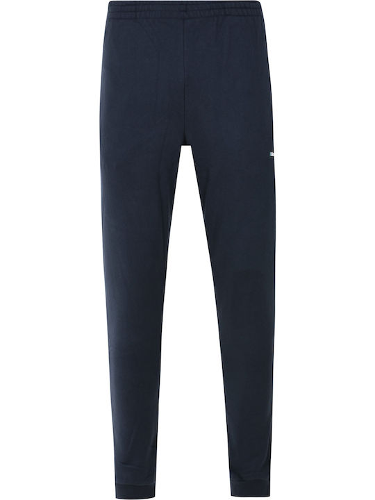 Sweatpants with Elastic Navy Blue