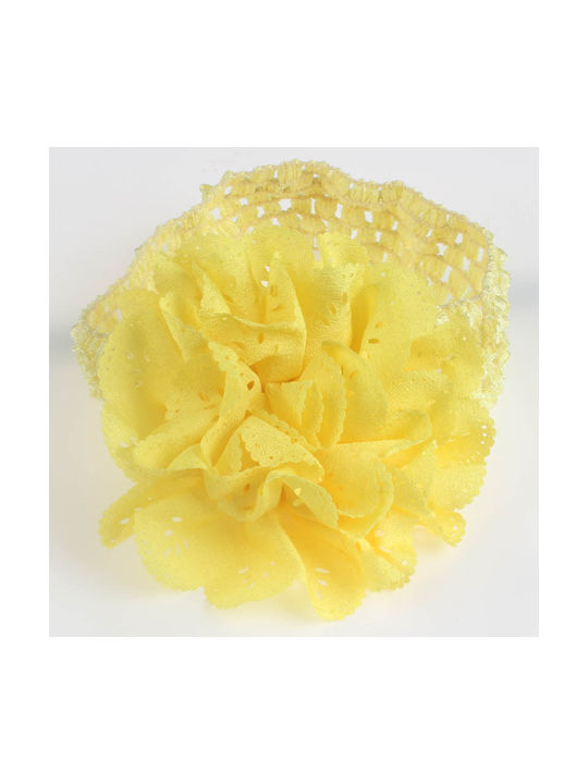 Baby Headband Yellow 1pc