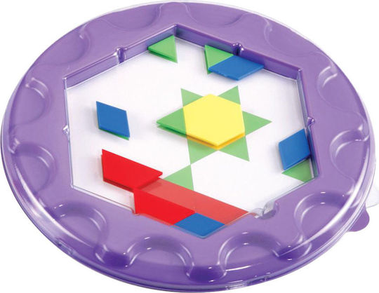 Gigo Pattern Blocks’ Circular Work Tray STEM Образователна Игра Образователни за 3+ години Години
