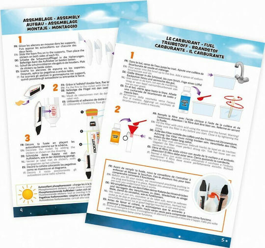 Buki Rocket Science STEM Joc Educațional Mecanic pentru 8+ ani Ani