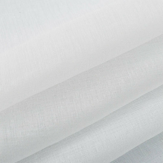 My Home Luxury Curtain With Grommets Island White 280x270cm