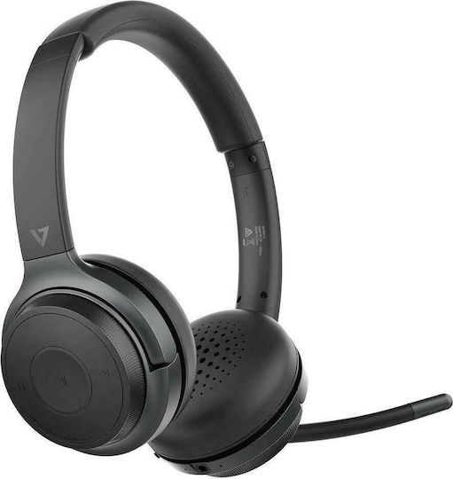 V7 HB600S Wireless On Ear Multimedia Headphone with Microphone Bluetooth