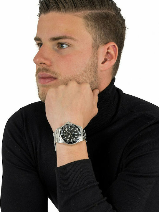Invicta Pro Diver Мъжки часовник На батерия с Метална гривна Invicta Pro Diver Мъжки часовник На батерия с Метална гривна