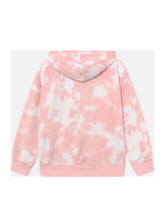 Levi's Kids Cardigan Sweatshirts Hooded Pink