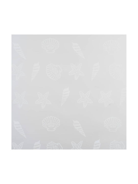 vidaXL Κουρτίνα Μπάνιου Υφασμάτινη Ρολό 80x240 cm Λευκό