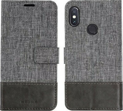 Muxma Portofel Tesatura Gray / Black (Redmi Note 5)