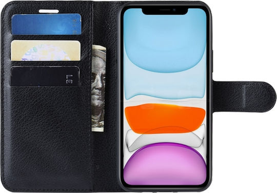 Naxius Book Piele artificială Negru (Redmi Note 6 Pro)