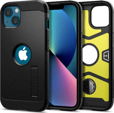 Spigen Tough Armor Umschlag Rückseite Kunststoff / Silikon Schwarz (iPhone 13) ACS03539