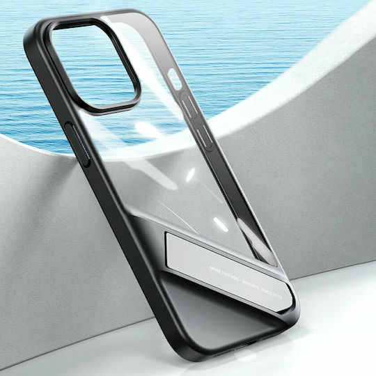 Ugreen Back Cover Plastic / Silicon Negru (iPhone 13)