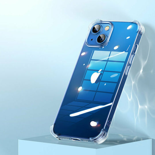 Ugreen Airbag Umschlag Rückseite Silikon mit Band Transparent (iPhone 13 Pro Max)