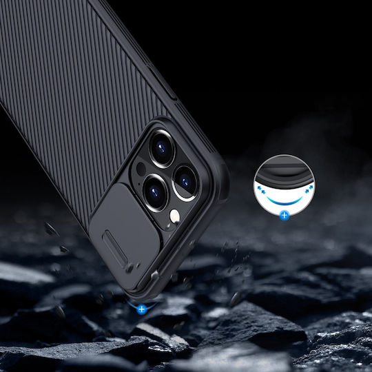 Nillkin Camshield Back Cover Σιλικόνης 0.2mm Μαύρο (iPhone 13 Pro Max)