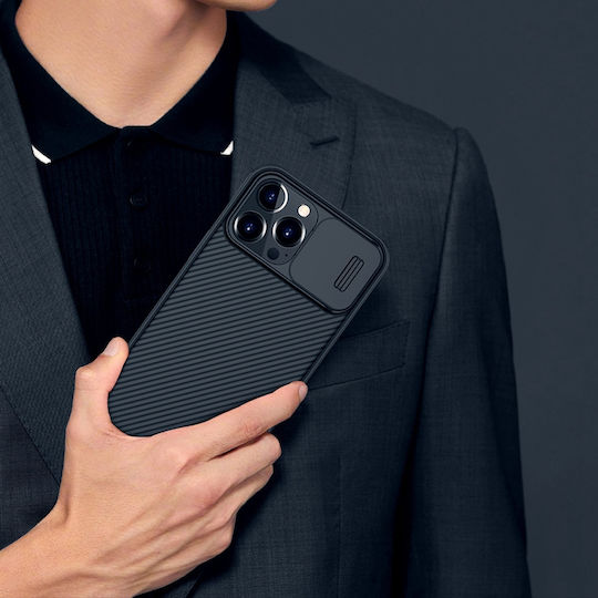 Nillkin Camshield Back Cover Σιλικόνης 0.2mm Μαύρο (iPhone 13 Pro Max)