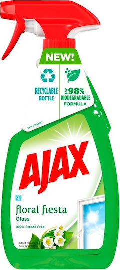 Ajax Καθαριστικό Spray Τζαμιών Floral Fiesta 500ml