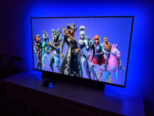 KontrolFreek Ταινία LED Gaming Lights Τηλεόρασης USB 5V RGB Φως 3.6m με Τροφοδοτικό