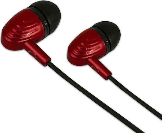Esperanza EH193KR In-ear Handsfree with 3.5mm Connector Red