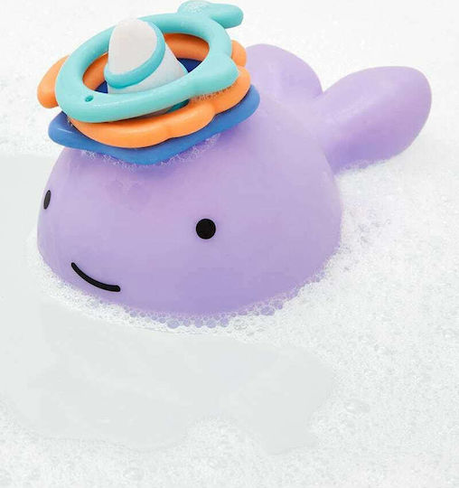 Skip Hop Zoo Narwhal Ring Toss Bath Toy for 18++ Months