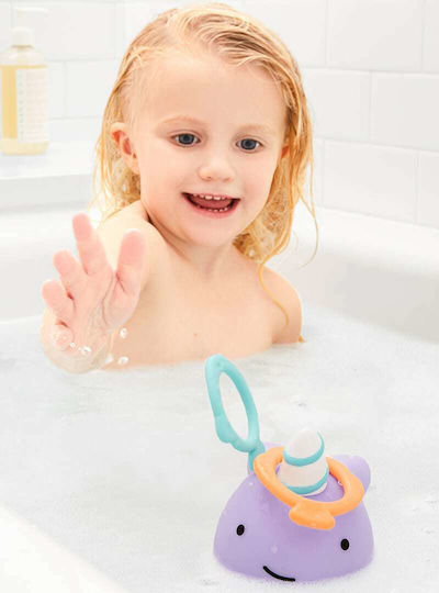 Skip Hop Zoo Narwhal Ring Toss Bath Toy for 18++ Months