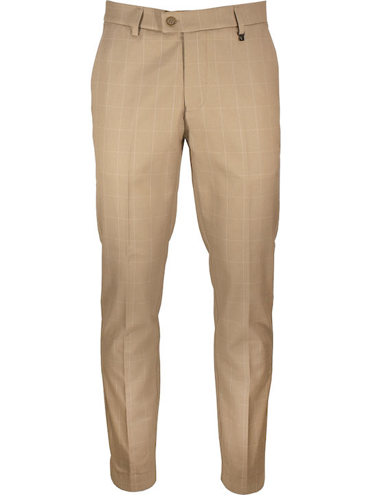 Vittorio Artist Ross 500-03-21 Trousers Chino Beige