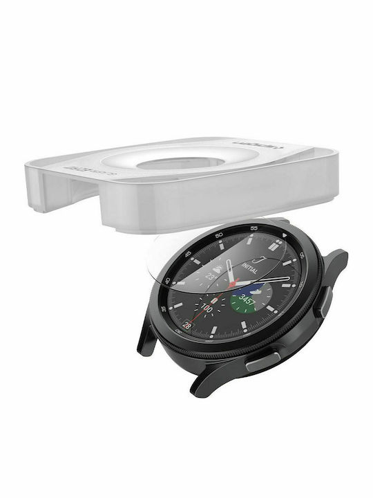 Spigen GLAS.tR EZ Fit Tempered Glass for the Galaxy Watch 4 Classic 42mm 2pcs AGL03747