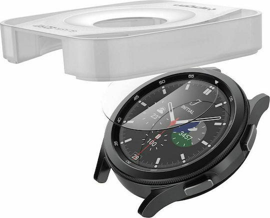 Spigen GLAS.tR EZ Fit Tempered Glass for the Galaxy Watch 4 Classic 42mm 2pcs AGL03747