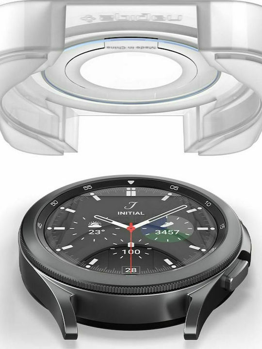 Spigen GLAS.tR EZ Fit Tempered Glass for the Galaxy Watch 4 Classic 42mm AGL03747