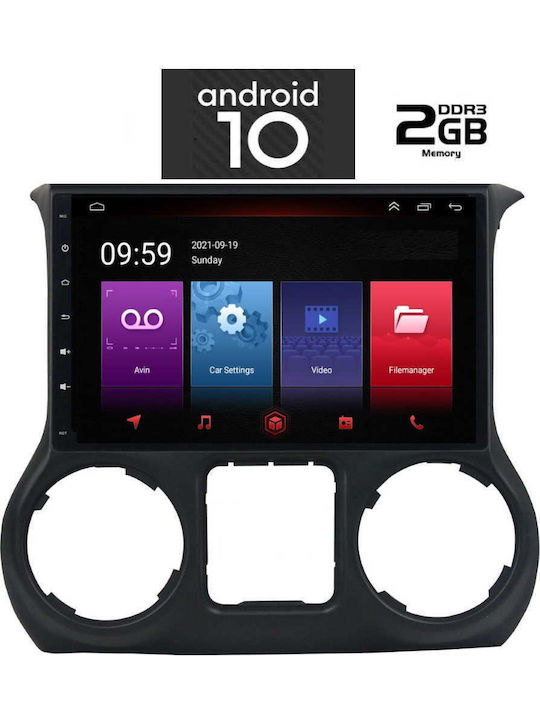 Lenovo Sistem Audio Auto pentru Audi A7 Jeep Cherokee / Patriot / Busolă 2007-2014 (Bluetooth/USB/AUX/WiFi/GPS/Partitură) cu Ecran Tactil 9" IQ-AN X4812_GPS