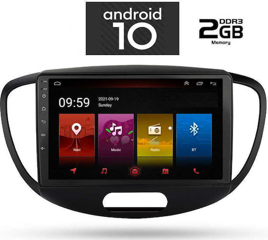 Lenovo Sistem Audio Auto Hummer H1 2007> (Bluetooth/USB/AUX/WiFi/GPS/Apple-Carplay/Android-Auto/Partitură) cu Ecran Tactil 9"